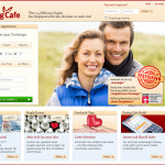 DatingCafe 2013 Screenshot von der Webseite